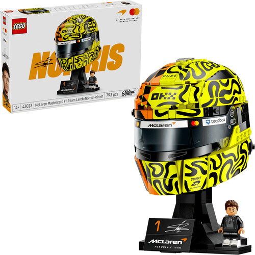 LEGO LEGO 43023 Le casque McLaren Mastercard F1® Team d’Oscar Piastri 673419425391