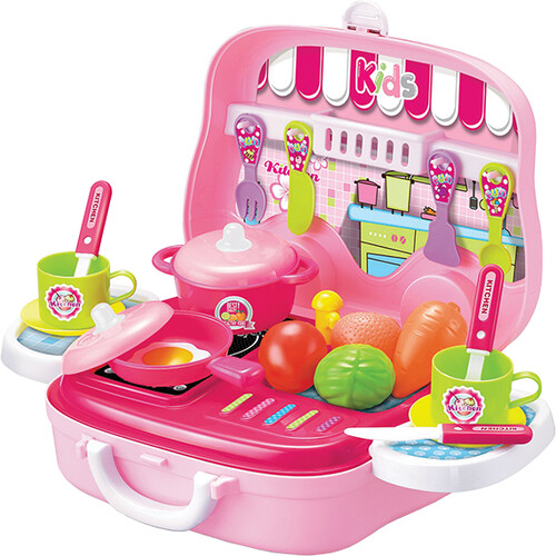 Little Moppet Little Moppet Ensemble de jeu - Petit chef (rose) 086453055118