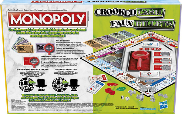 Hasbro Monopoly Faux billets (fr) 195166145426