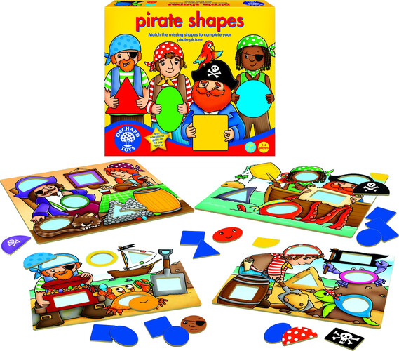 Orchard Toys Formes et pirates (Pirate shapes) (fr) 5011863101747