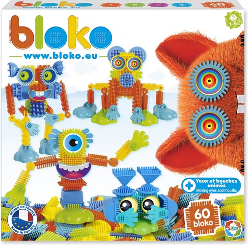 Bloko Bloko Boite 60 pcs - monstres 3333145035598