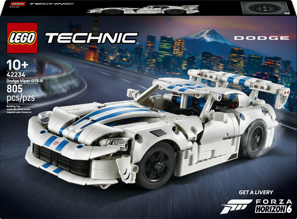 LEGO LEGO 42234 La voiture de sport Dodge Viper GTS-R 673419424431