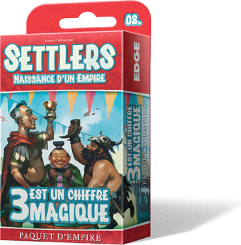 Edge Settlers Naissance d'un Empire (fr) ext 3 est un chiffre magique (Imperial Settlers) 8435407616189
