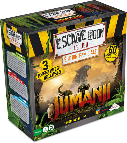 Gladius Escape Room (fr) Le Jeu Base 03 Jumanji (3 scénarios) 3760096465066