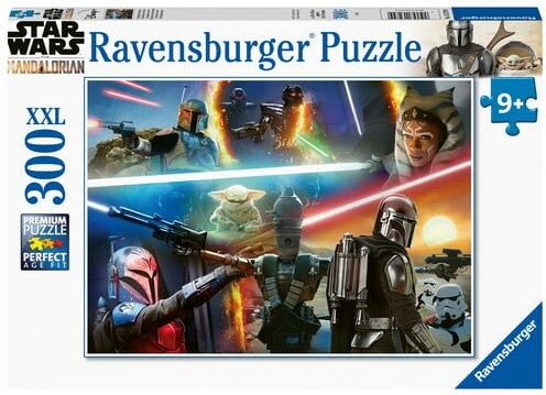 Ravensburger Casse-tête 300 XXL Le Mandalorien Tirs croisés 4005556132799