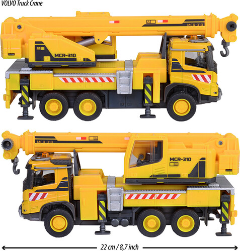 Majorette majorette - camion-grue volvo fmx 3467452077092