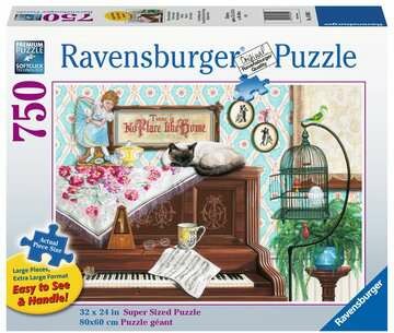 Ravensburger Casse-tête 750 Large Chat sur le piano 4005556168002