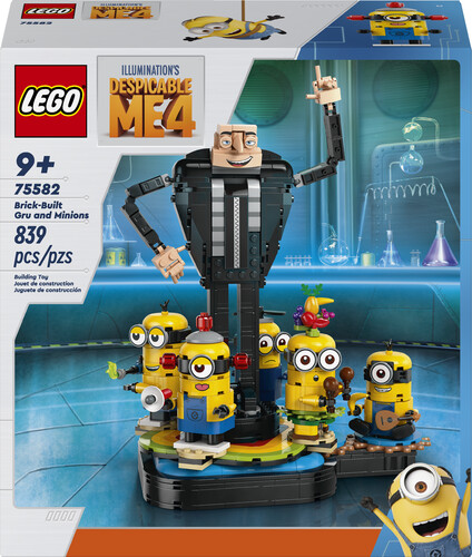 LEGO LEGO 75582 Brick-Built Gru and Minions 673419391108