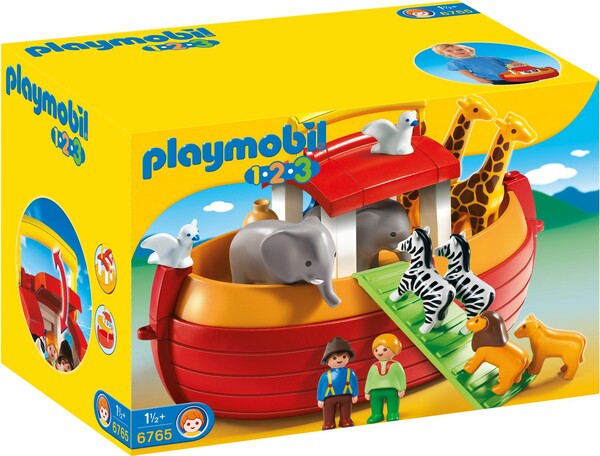 Playmobil Playmobil 6765 1.2.3 Arche de Noé transportable 4008789067654