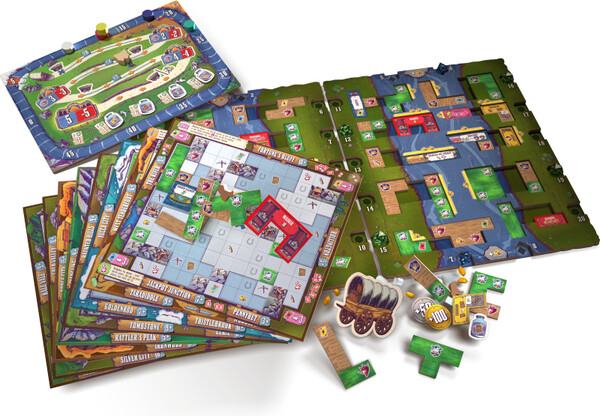 Lucky Duck Games Wild Tiled West (fr) 5905965250239