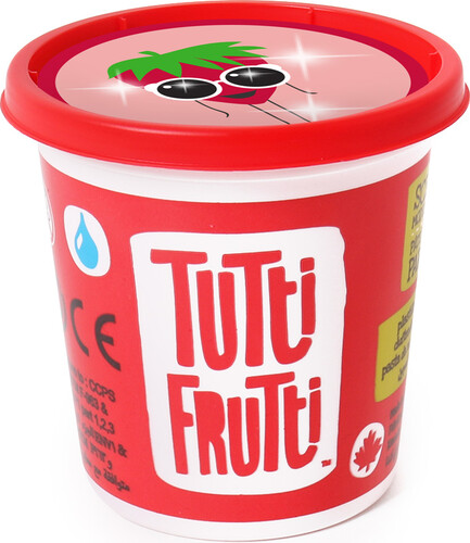Tutti Frutti Pâte à modeler 100g scintillant fraise (fr/en) 061404128738