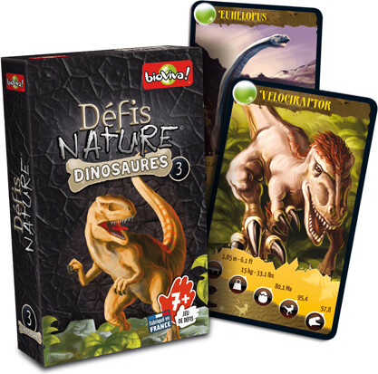 Bioviva Défis Nature - Dinosaures 3 (noir) (fr) 3569160280129