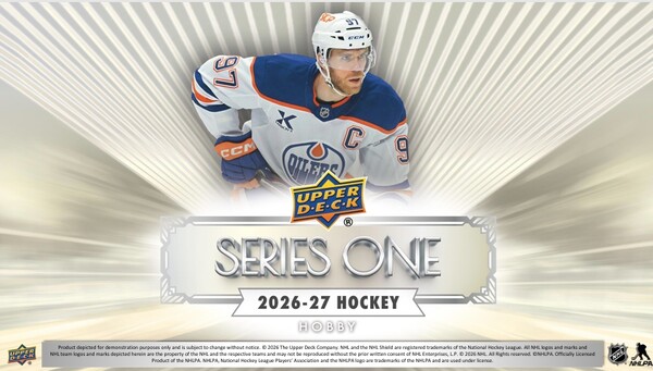 Upper Deck Upper Deck Series One Hockey 26/27 Hobby booster box (12/12/12) 053334539777