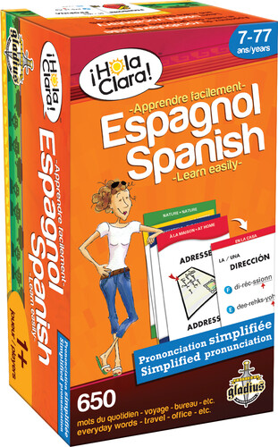 Gladius Hola Clara espagnol (fr/en) Apprendre facilement l'espagnol 620373061103