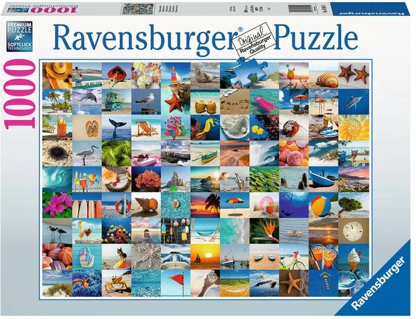 Ravensburger Casse-tête 1000 99 moments de bord de mer 4005556169450