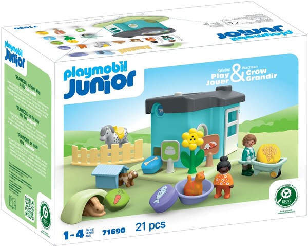 Playmobil Playmobil 71690 JUNIOR Maison des animaux 4008789716903