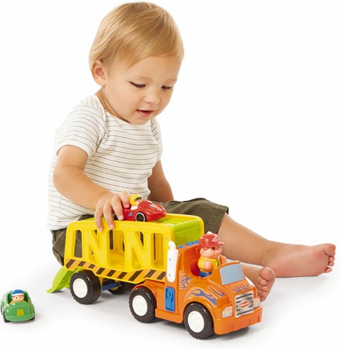 Kidoozie Transporteur de voitures musical et avance à batteries (Zoom 'n Go) 020373024670