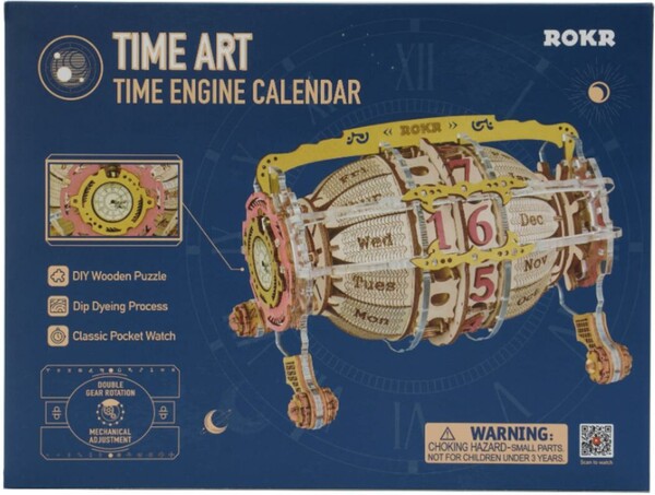 Robotime Construction en bois - Time Engine Calendar 6946785113624