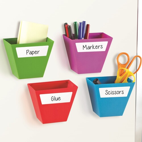 Learning Resources Create-a-Space bacs de rangement aimantés (Storage Bins) (sans matériel de bricolage) 765023038071