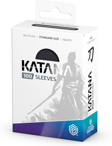 ultimate guard Protecteurs de cartes Standard Katana Obsidian Shard 66x91mm 100ct 4056133028301