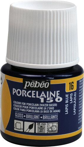 pébéo Peinture pour porcelaine 150 45ml lapis 16 3167860240162