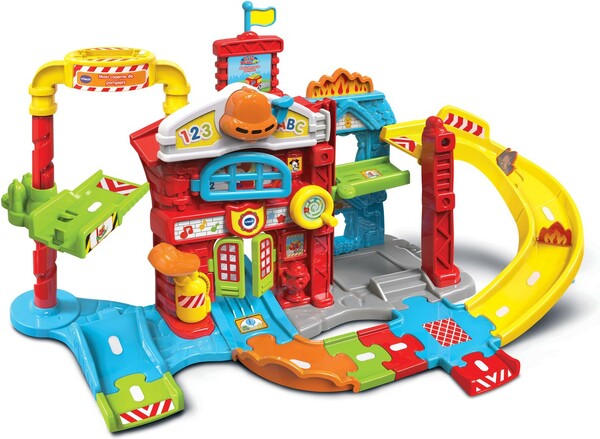 VTech VTech Tut Tut Bolides Maxi caserne de pompiers + Louis, SOS incendie (fr) 3417765039065
