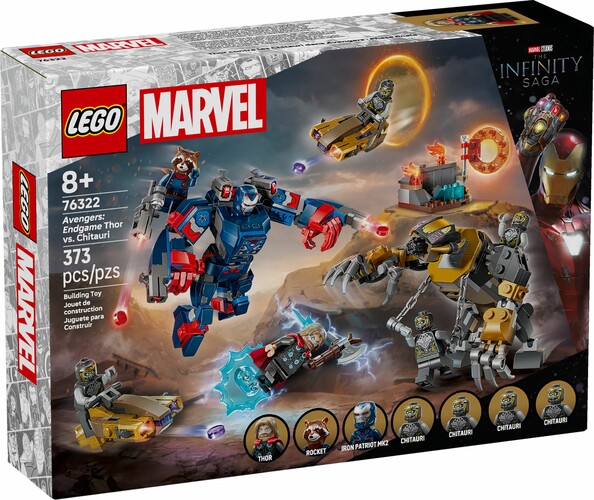 LEGO LEGO 76322 Thor contre les Chitauri dans Avengers Phase finale 673419406413