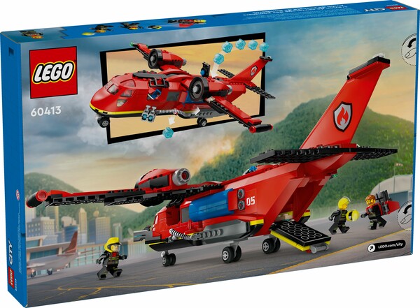 LEGO LEGO 60413 L’avion de sauvetage des pompiers 673419388887