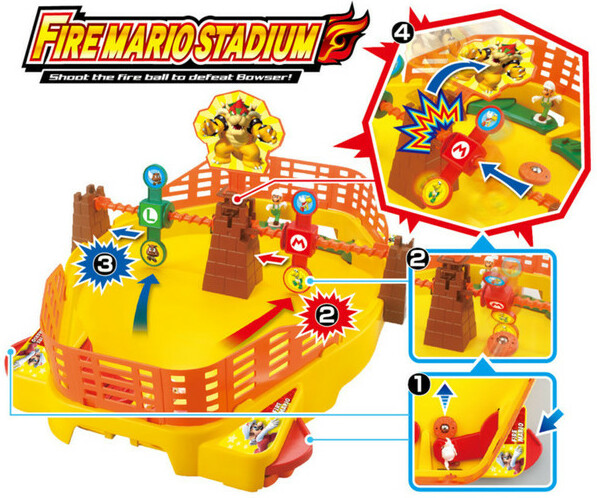 Epoch Games Super Mario Fire Mario Stadium (fr/en) 5054131074275
