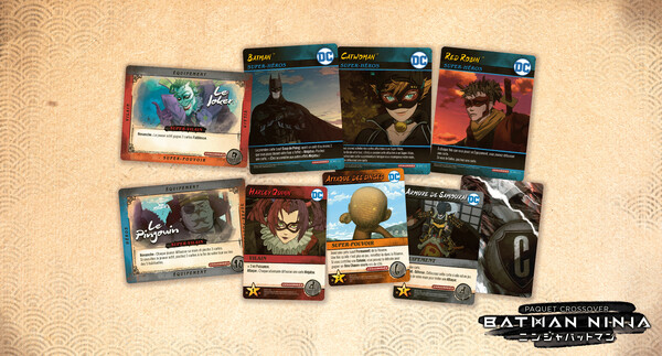 Don't Panic Games DC Comics Deck Building Game (fr) Ext Batman Ninja (Crossover) 3663411311133