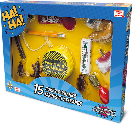 Gladius Farces et attrapes Farces et attrapes - FEA Ensemble classique de 15 farces & attrapes 620373001697