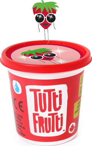 Tutti Frutti Pâte à modeler 100g scintillant fraise (fr/en) 061404128738