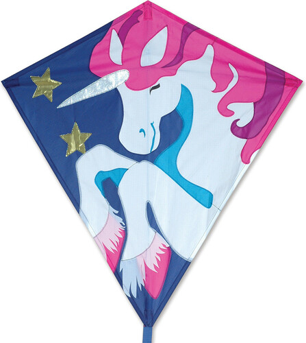 Premier Kites Cerf-volant monocorde Losange 30" Licorne Trixie 630104153519