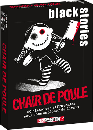 Kikigagne? Black Stories (fr) Chair de poule 721450083978