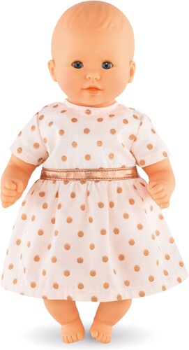 Corolle Corolle Mon premier bébé poupée robe dorée rose 30 cm 887961288346