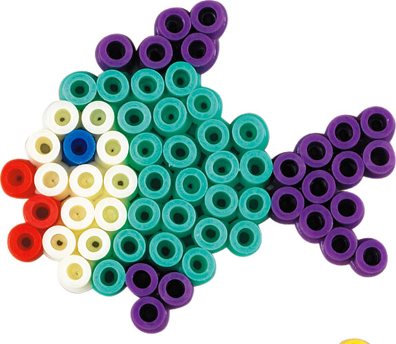 Hama Hama Midi Sirènes 2000 perles et plaque 3431 028178034313