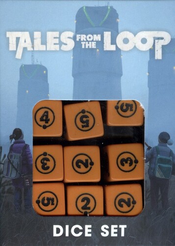 Modiphius Tales from the loop RPG (en) Dice Set 7350105220043