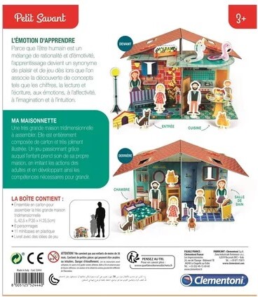 Clementoni Petit savant Ma maisonnette (fr) 8005125524440