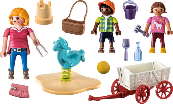 Playmobil Playmobil 71258 Starter Pack Nourrice avec enfants 4008789712585