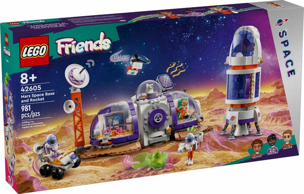 LEGO LEGO 42605 La station spatiale martienne et la fusée 673419390125