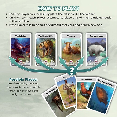 Monolith Cardline (en) Animals 3760271441106