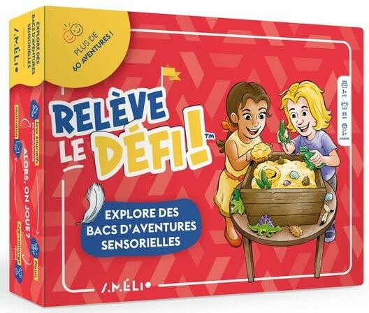 amelio Relève le défi ! Explore des bacs d’aventures sensorielles 850594001361
