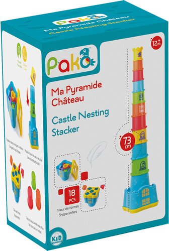 Pakö Ma pyramide château à empiler 629270410120