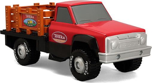 Tonka Tonka camionnette de ferme rouge métal 