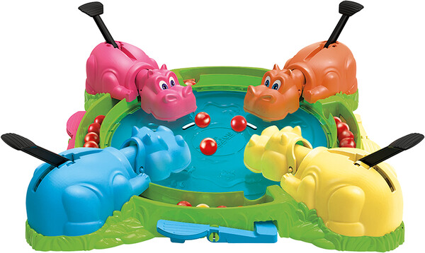 Hasbro Hungry Hungry Hippos (fr/en) (Hippos affamés) 195166247779