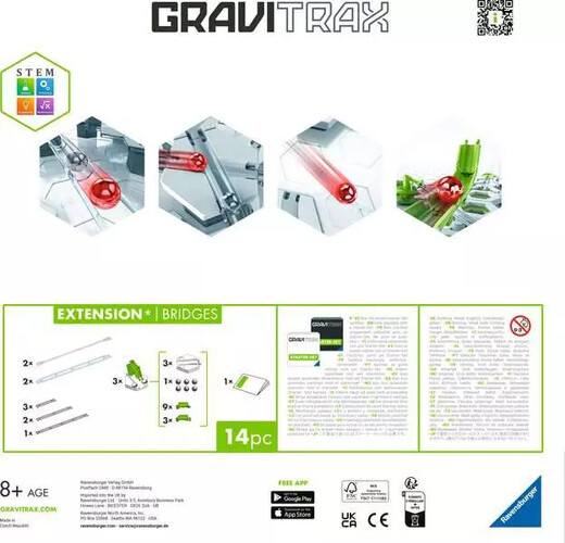 Gravitrax GraviTrax Accessoire Bridges (parcours de billes) 4005556224234