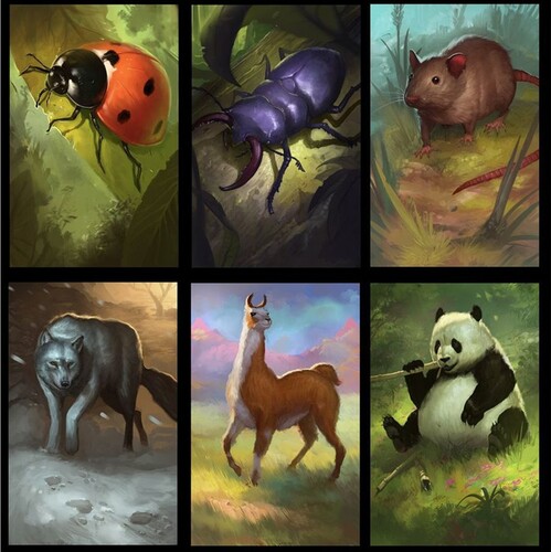 Monolith Cardline (en) Animals 3760271441106