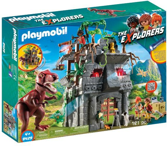 Playmobil Playmobil 9429 Campement des explorateurs avec tyrannosaure 4008789094292