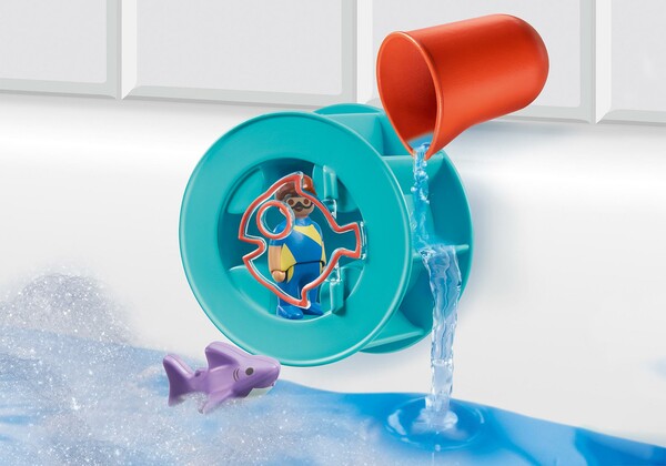Playmobil Playmobil 70636 Roue à tourbillons d'eau avec bébé requin 4008789706362