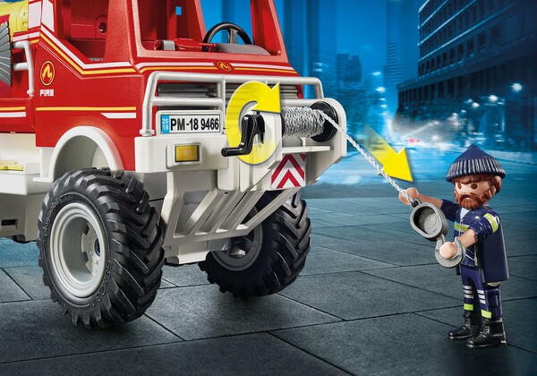 Playmobil Playmobil 9466 4 x 4 de pompier avec lance-eau 4008789094667